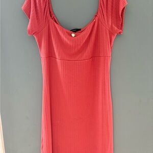 Elegant coral Women's Dress